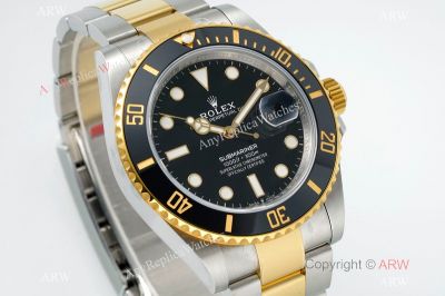 ARF Rolex Submariner 41mm Dandong 3235 Movement TT YG Band Black Watch
